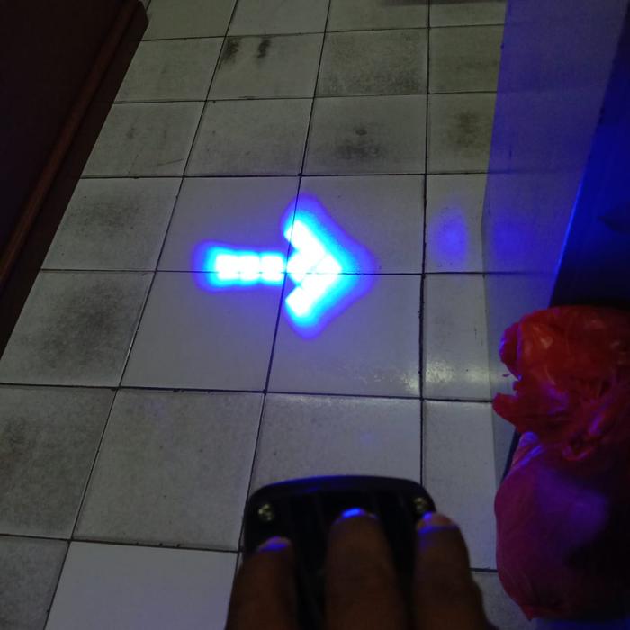 Jual FORKLIFT BLUE ARROW SAFETY LED ARROW LAMP FORKLIFT. LED PANAH ...