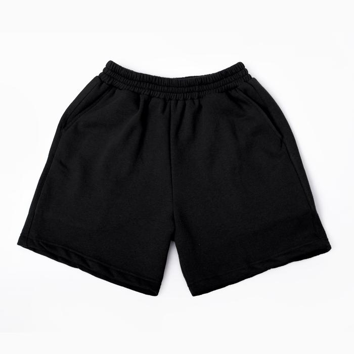 Promo SHORT SWEATPANTS BLACK - L - Kota 