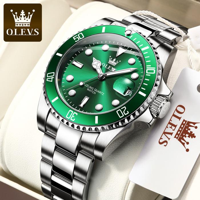 Jual Watches generation Lexus Green Ghost Quartz Watch Waterproof