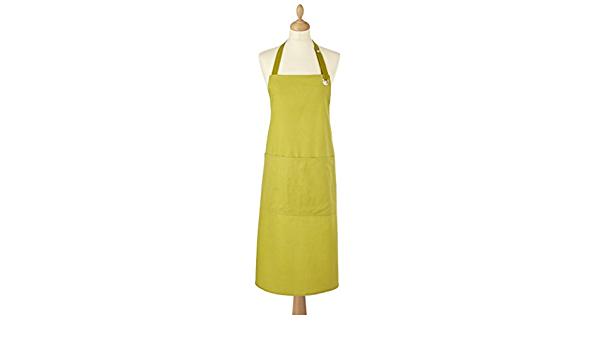 Gambar Ulster Weaver Cotton Apron Celemek Katun Plain Dyed - Lime dari Kochindo undefined Tokopedia