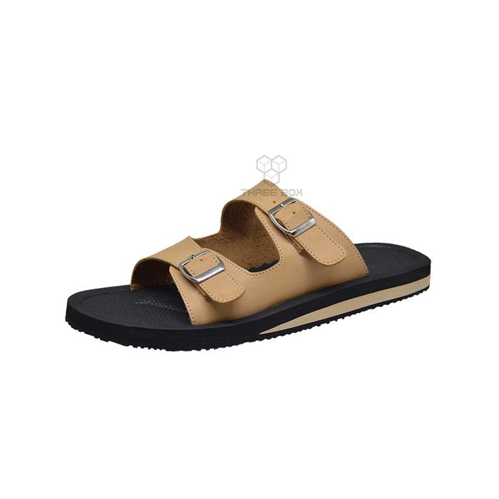 Gambar Sandal Selop Octans Beige 39 40 41 42 43 Big Jumbo Size 44 45 46 - Beige, 39 dari Three box Footwear undefined Tokopedia