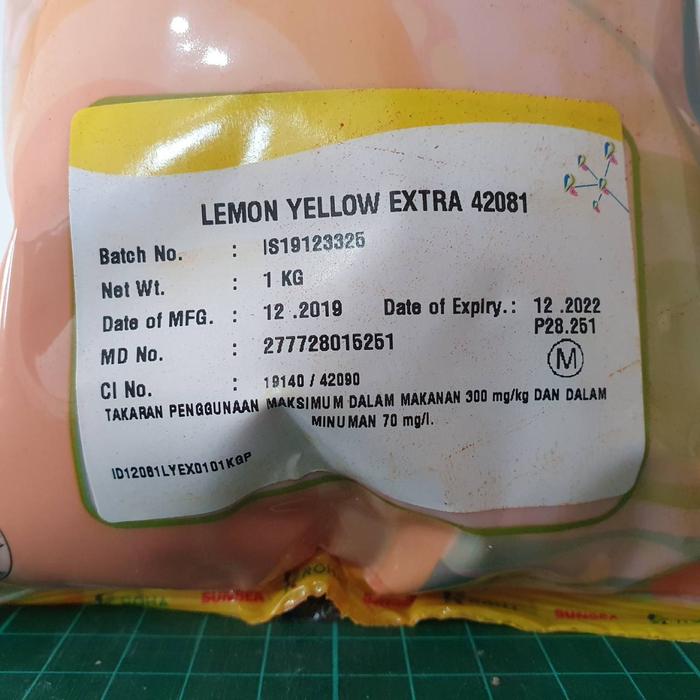 Gambar Sunsea Brand Pewarna Makanan Bubuk / Powder - 1 kg - 42081 dari Chemical Supply undefined Tokopedia