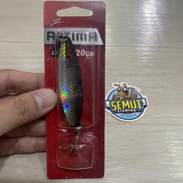Gambar ALTIMA SPOON 8cm 20gram - Hitam dari Semut Fishing undefined Tokopedia