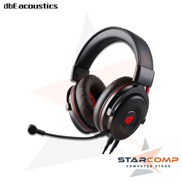 Gambar dbE Acoustics GM500 7.1 Virtual Surround High End Gaming Headphone - Hitam dari Starcomp Origin undefined Tokopedia