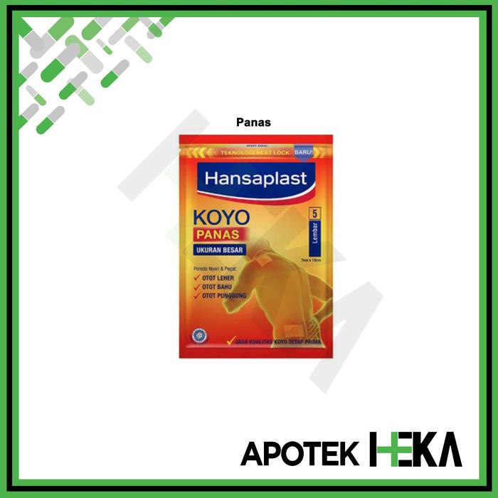 Gambar Hansaplast Koyo Hangat / Panas Sachet isi 10 Lembar - Hangat dari Apotek Heka Bekasi undefined 5 Tokopedia
