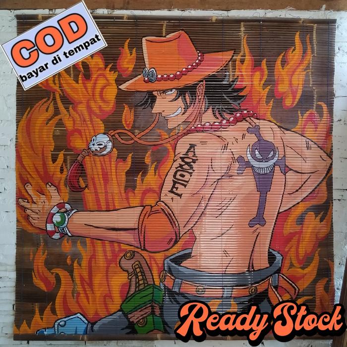 Gambar Tirai Bambu Motif 2x2 / Kerai Bambu Gulung / Tirai Bambu Gulung / Kere - Motif Potgas dari KampungQu_NEW undefined Tokopedia