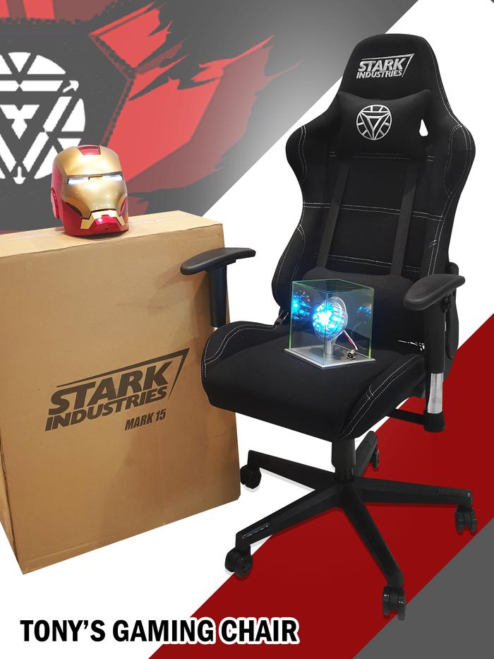 Jual KURSI GAMING CHAIR IRONMAN IRON MAN HOT TOYS STARK INDUSTRIES