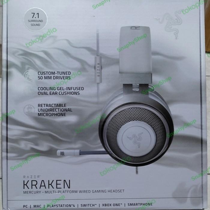 Jual Headset Razer Kraken Pro V2 with Jack Wired Putih Jakarta