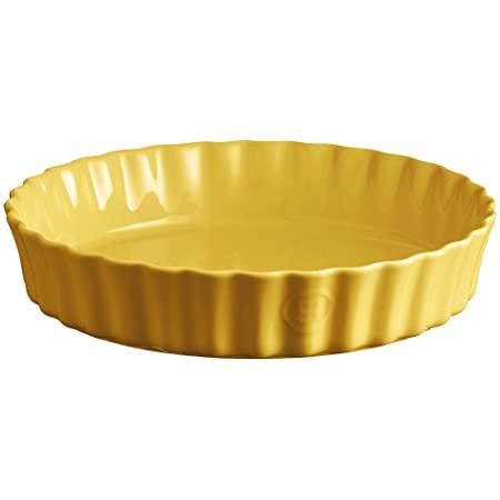Gambar Emile Henry Deep Flan Dish EH-6024 Ceramic Clay Bakeware Oven Safe - Kuning dari Kochindo undefined Tokopedia