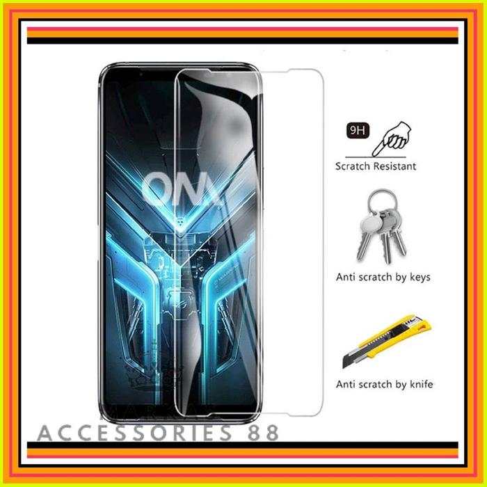 Gambar ASUS ROG PHONE 3 ZS661KS TEMPERED GLASS CLEAR SCREEN PROTECTOR KACA 9H - CLEAR dari Markas acc 88 undefined Tokopedia