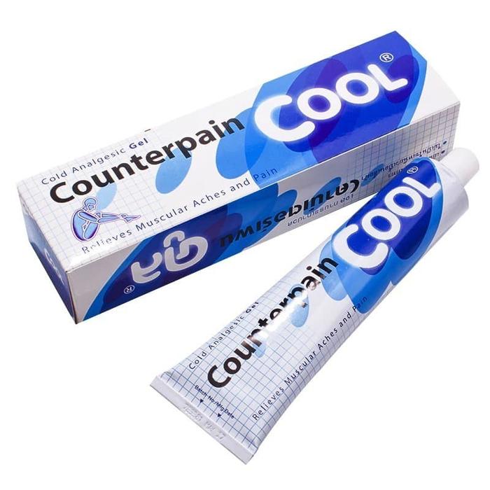 Gambar COUNTERPAIN 120 GR - COUNTERPAIN HOT COOL THAILAND ORIGINAL 100% - COOL dari Jibooji undefined Tokopedia
