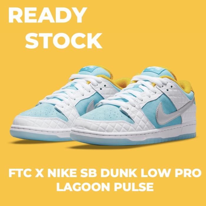 FTC X Nike SB Dunk Low Pro Lagoon Pulse 