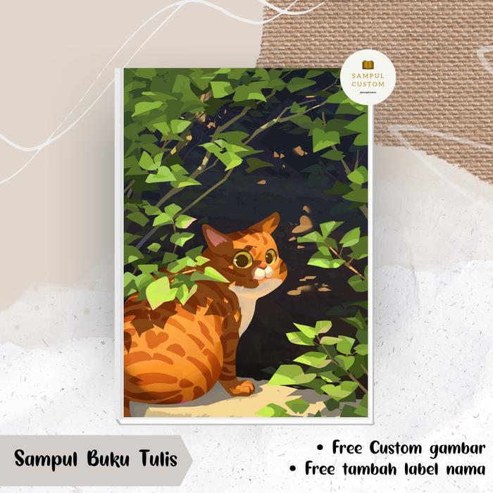 Gambar SAMPUL BUKU CUSTOM CUTE ( HARGA 1 LEMBAR MIN ORDER 5 LEMBAR ) - 001, SIDU dari Sampul Custom undefined Tokopedia