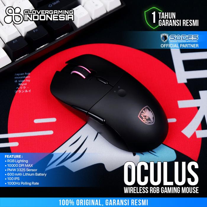Jual Sades Oculus S30 RGB - Wireless 