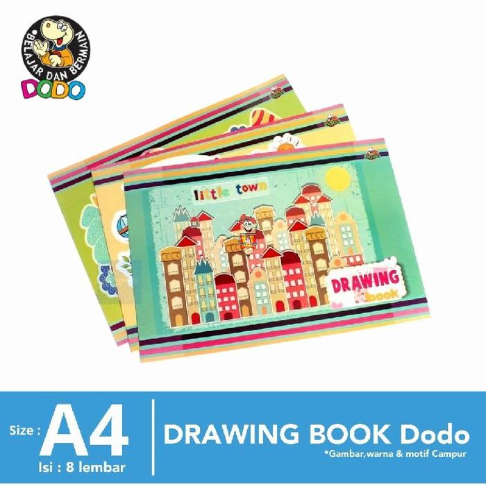 Gambar Buku Gambar / Drawing Book Dodo A4 dari Bali Stationery undefined Tokopedia