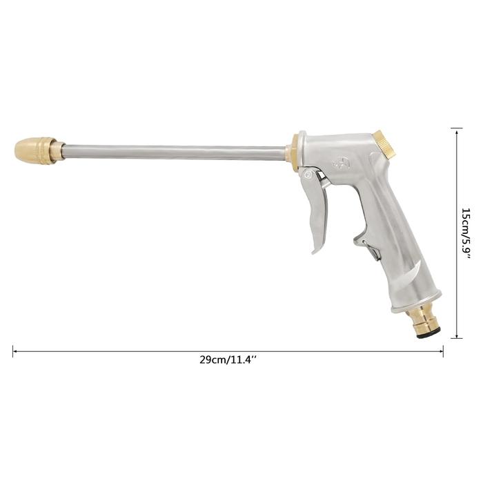 Gambar Semprotan Air Steam Cuci High Pressure Jet Mobil Water Gun - WRTY345 - silver dari ROBOCOMP undefined Tokopedia