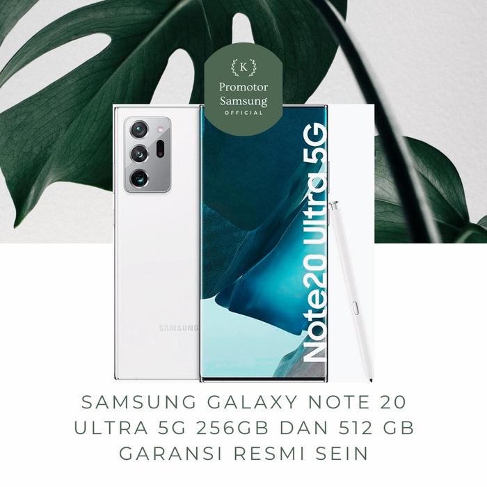 Jual samsung galaxy note 20 ultra 5G garansi resmi sein 512gb