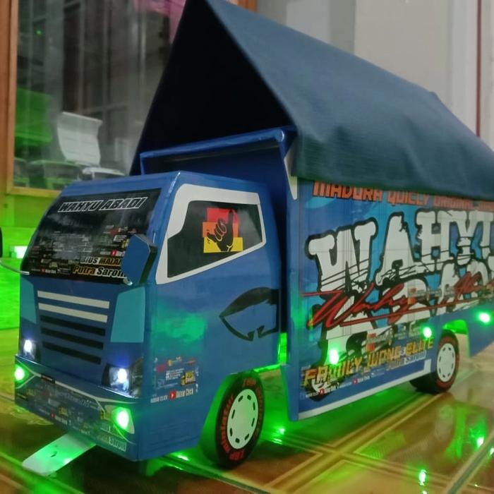 Gambar miniatur truk murah langsung dari pengrajin bisa oleng dan belok - captain oleng, non lampu dari Oleng_Galery undefined 3 Tokopedia