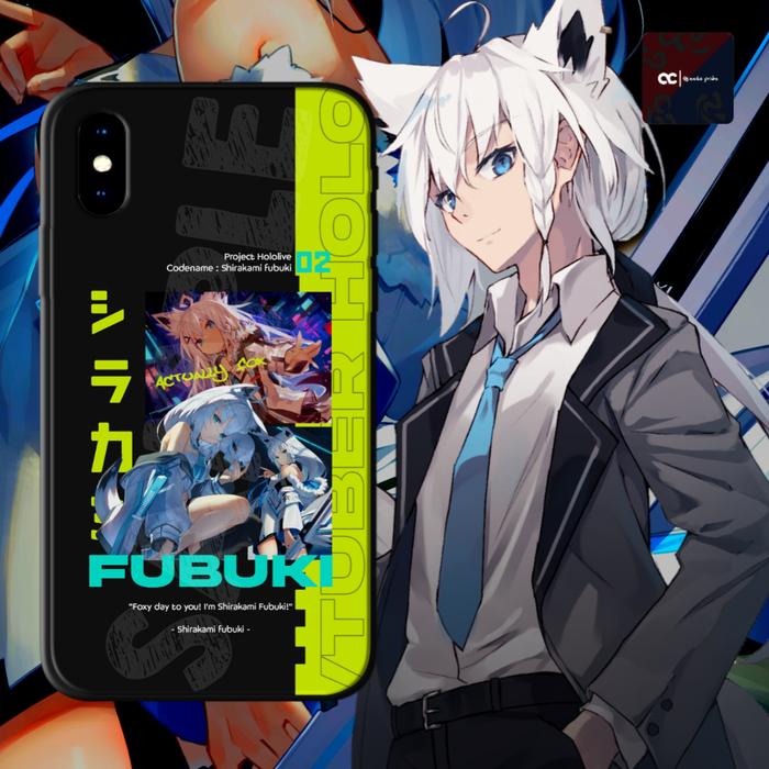 Gambar Phone Case Vtuber Hololive - fubuki shirakami - Weebspride - tipe 1, HG Anticrack dari Weebspride undefined Tokopedia