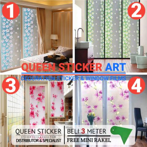 Gambar STIKER KACA JENDELA RUMAH MOTIF BUNGA MINIMALIS - 1. HT 038B dari QUEEN STIKER KACA & KACA FILM undefined Tokopedia