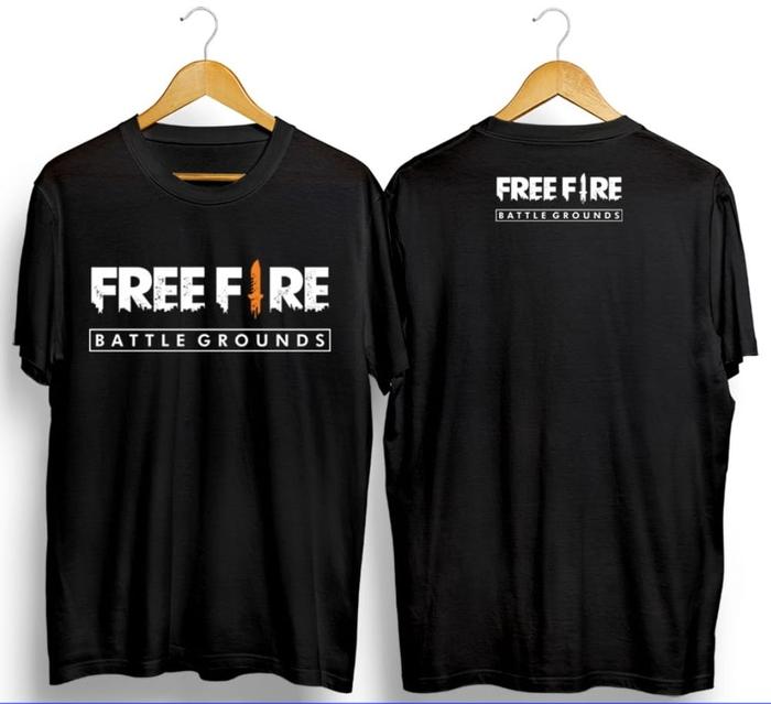 Gambar Kaos / baju game anak dan dewasa - garena - ff - freefire logo - FF, L dari NSK cloth undefined Tokopedia
