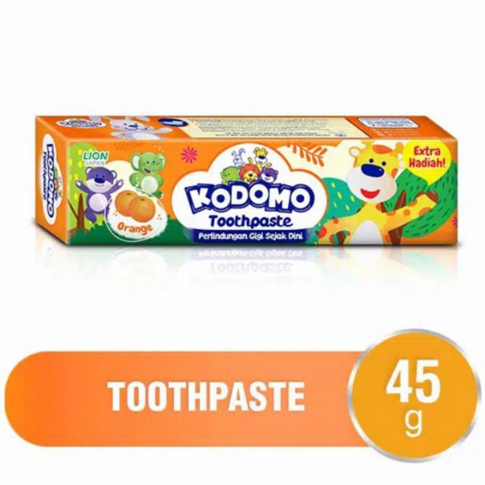 Gambar Kodomo Toothpaste 45 grm Odol Pasta Gigi - Orange dari Nsbeautybdg undefined 3 Tokopedia