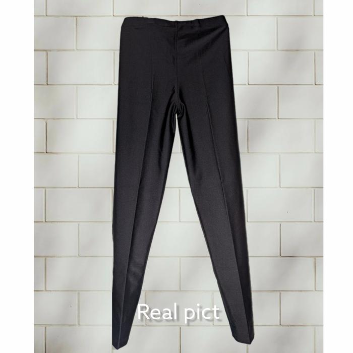 Gambar legging lycra/mengkilap/kilap/Bodies sportwear/panjang - Hitam, M dari S.A.P sportwear undefined Tokopedia