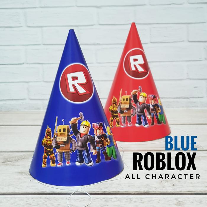 Jual Roblox Party Hat Topi Pesta Perlengkapan Ranger Dekorasi