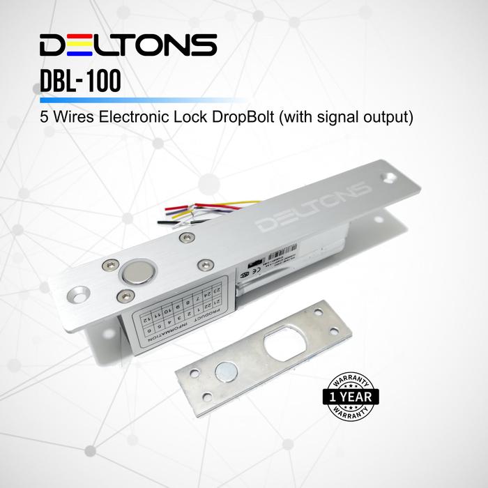 Gambar Electric Lock DropBolt - Dead Bolt Lock Access Control - Dropbolt Lock dari DELTONS Store undefined Tokopedia