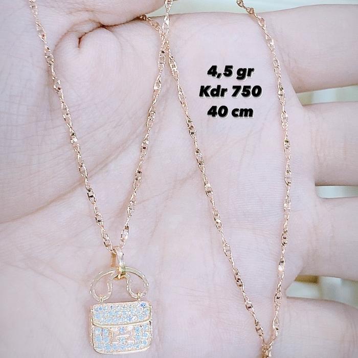 Gambar KALUNG WANITA TERBARU 375 420 700&750 - 2 dari Samani78 undefined Tokopedia