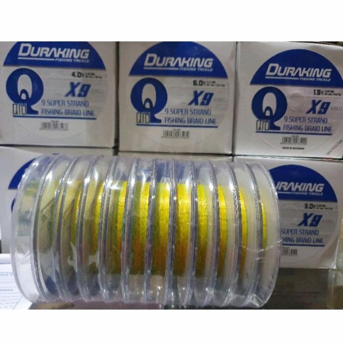 Gambar Senar PE Duraking Q x9 Super Strad Fishing Braid Line - Multicolor, 6.0 dari tsabit pancing undefined Tokopedia