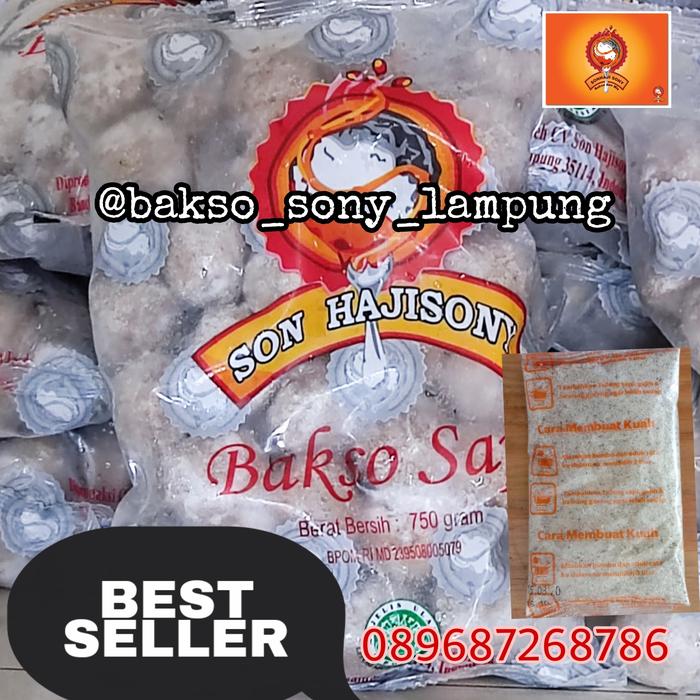 Gambar Bakso Sony Lampung Plus Bumbu dari Distributor Bakso Sony Jakarta undefined Tokopedia