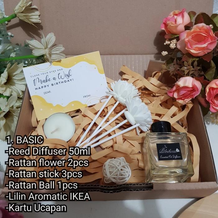 Gambar Hampers Premium/ kado ultah / hadiah pernikahan / Hampers Natal - Basic dari Annyeongsarang undefined Tokopedia