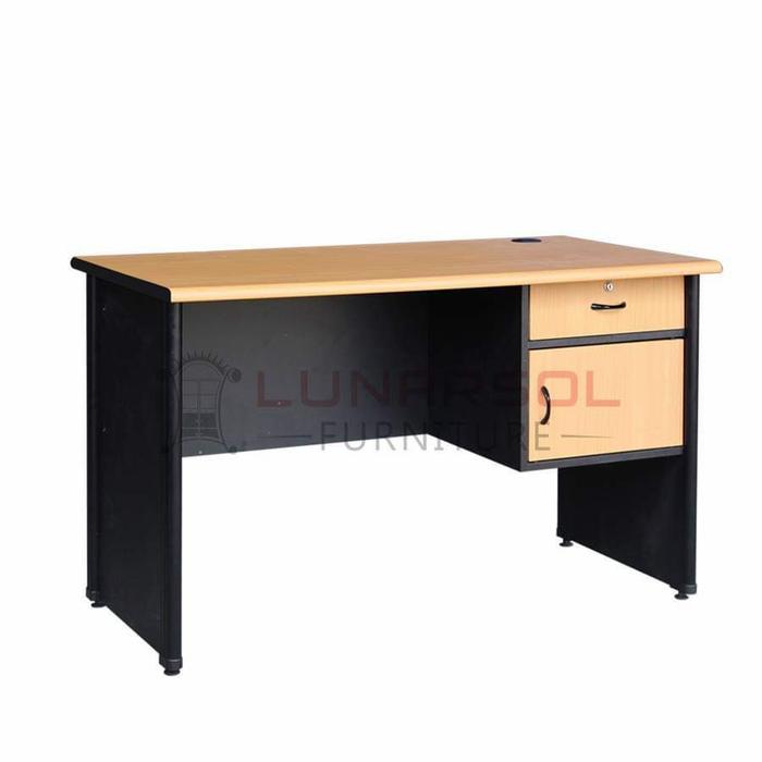 Gambar MEJA TULIS MEJA RESEPSIONIS MEJA DIREKSI MEJA DIREKTUR MEJA ADMIN - 1 LACI dari Rumah Online Murah undefined Tokopedia