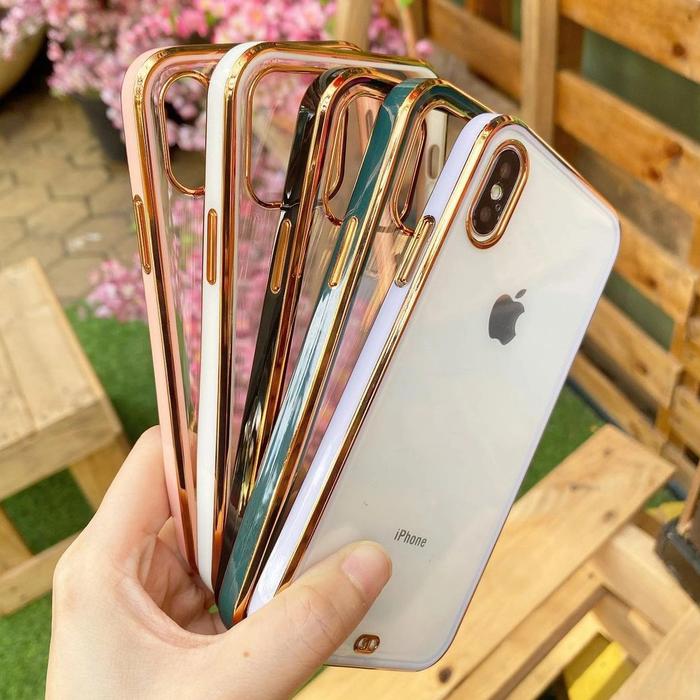Gambar iphone case - basic case gold plat edt - pink, 11 dari pepperplum undefined Tokopedia