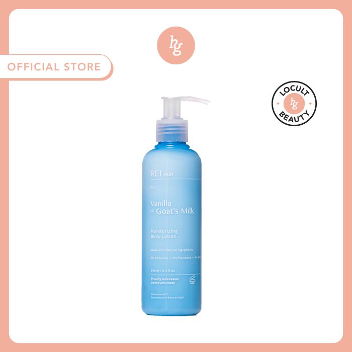 Gambar Rei Skin Vanilla and Goat's Milk Moisturizing Body Lotion - 250ml dari heyglowid undefined Tokopedia