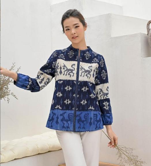 Gambar Baju Tenun Blanket Made In Hand Made Troso Jepara - Bahan Saja dari ISTANA TENUN JEPARA undefined 5 Tokopedia