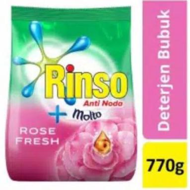 Gambar Rinso Molto Deterjen Bubuk 770gr - Rose Fresh dari sinarindah.toko undefined Tokopedia