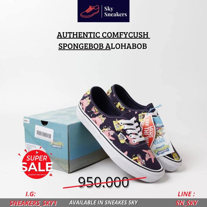 Spongebob 2024 sky vans