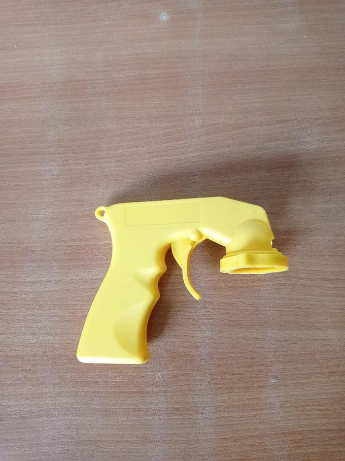 Gambar Adaptor cat semprot kaleng/Aerosol spray painting gun handle pilox - Kuning dari Gilt ID undefined Tokopedia