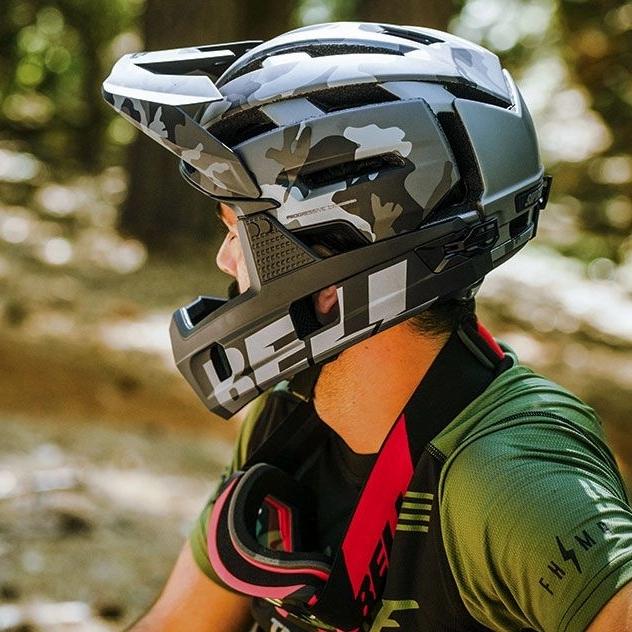 Gambar HELM SEPEDA BELL SUPER AIR HELMET MTB ENDURO DOWNHILL DH BLACK CAMO dari KQ-NIAN SELLER undefined Tokopedia