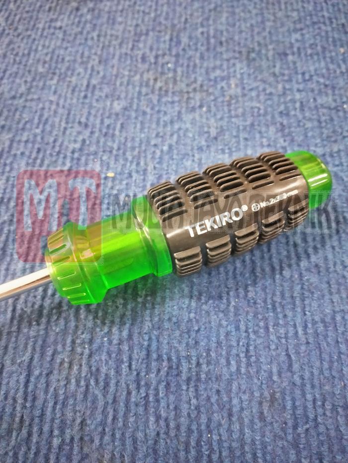 Gambar OBENG KARET 6X300 - TEKIRO - plus 2x300 dari MULIA JAYA TEKNIK GRESIK undefined Tokopedia