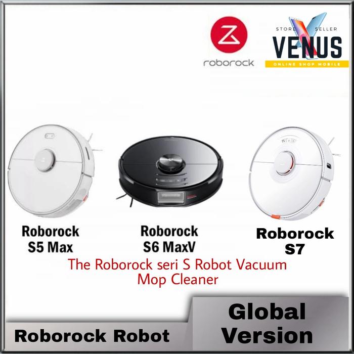 Promo Roborock S5 Max S6 MaxV S7 Robot Vacuum Mop Robot