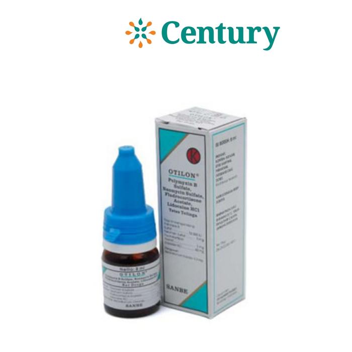 Gambar OTILON EAR DROPS 8 ML/INFEKSI TELINGA /OBAT TETES TELINGA dari Apotik Century undefined Tokopedia