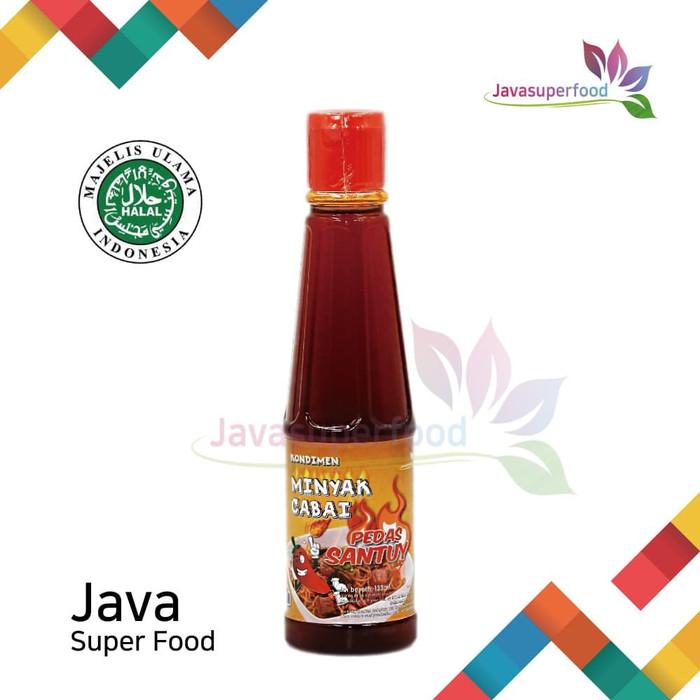 Gambar KONDIMEN MINYAK CABAI / SPICY CHILI OIL 135 ML / MINYAK CABE PEDAS - Pedas Santuy dari Java Super Food undefined Tokopedia