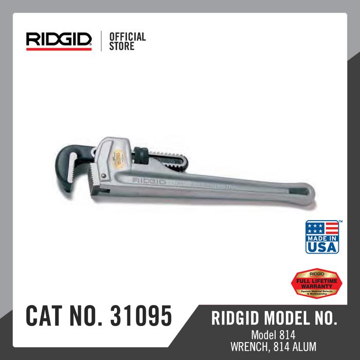 Jual RIDGID Pipe wrench Aluminium 14 