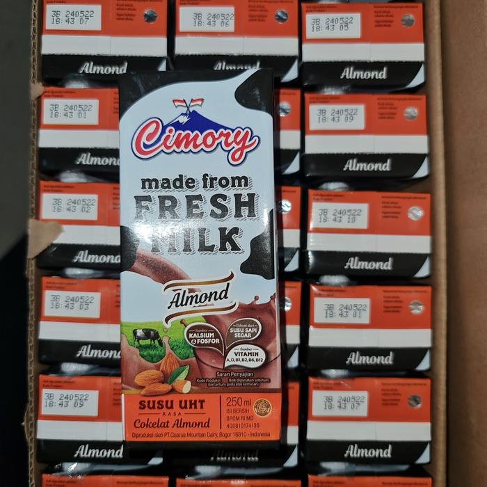 Gambar cimory uht milk almond 250ml susu coklat almond dari PASAR BUAH FRESH undefined Tokopedia