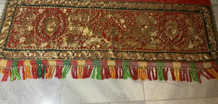 Gambar Kain kasab benang emas aceh super mewah kain pelaminan aceh dari Khans gallery undefined Tokopedia