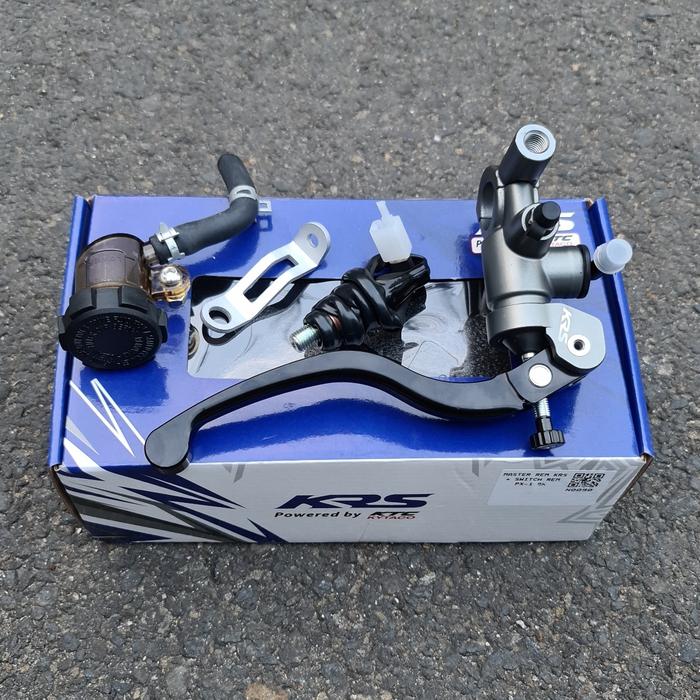 Gambar master rem kanan kytaco krs radial PX-1 switch rem universal original - Abu-abu dari RG shop part undefined Tokopedia