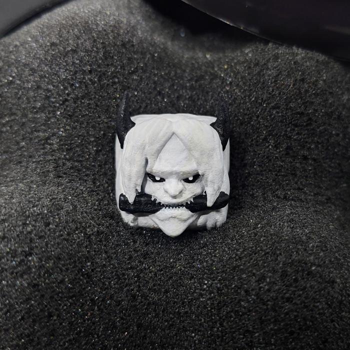 Gambar Artisan Keycap/Keycaps - Fujin - Mechanical Keyboard - White dari KeyCrafts Artisan undefined Tokopedia